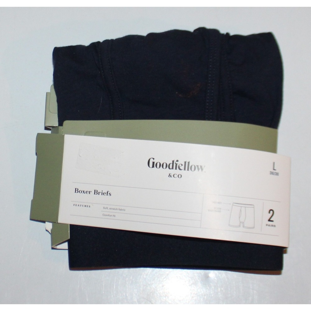 Goodfellow & Co Men's Navy Boxer Brief 1 pk size L
